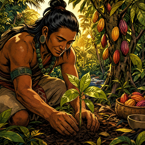 El origen del cacao